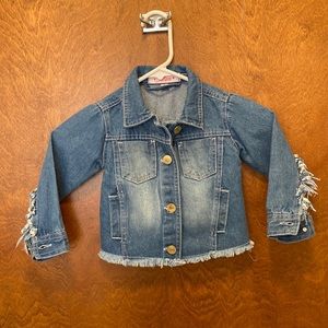 Chillipop jeans jacket size 2T